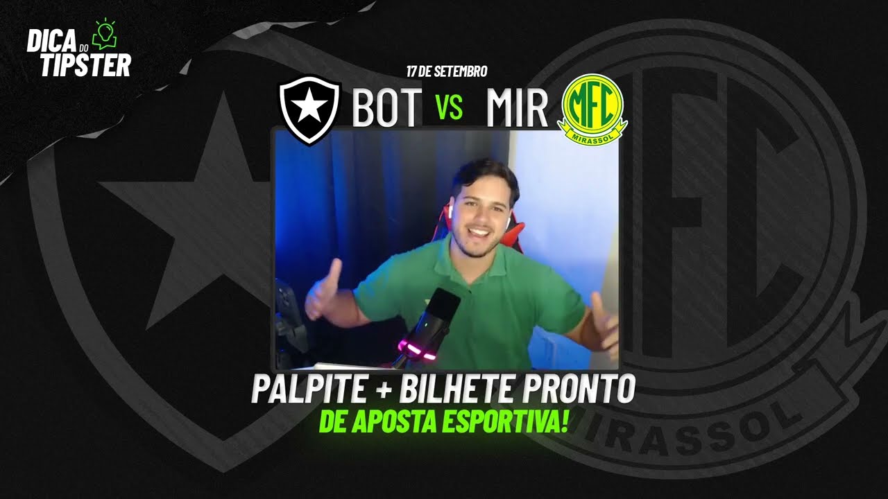 Botafogo x Mirassol: An&aacute;lise + Dica de Aposta