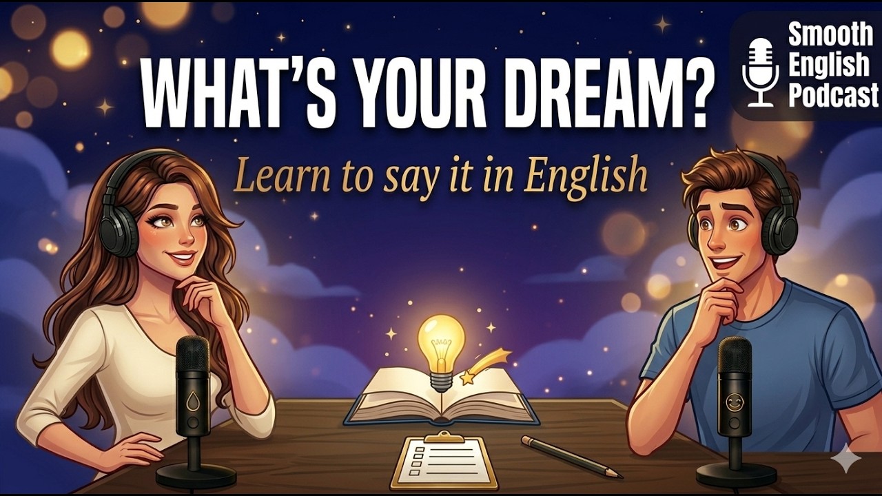 Talking About Dreams And Goals I English Conversation Practice I Easy English Podcast