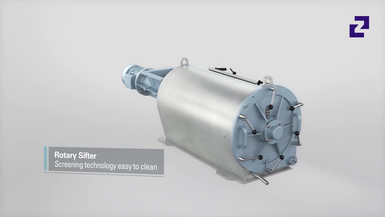 Zeppelin Rotary Sifter Easy to clean