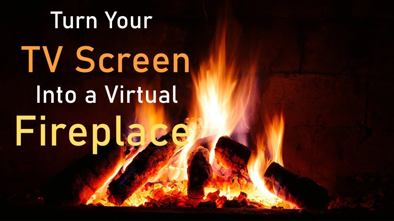 Turn Your TV Screen Into a Virtual Fireplace - (Firestick)
