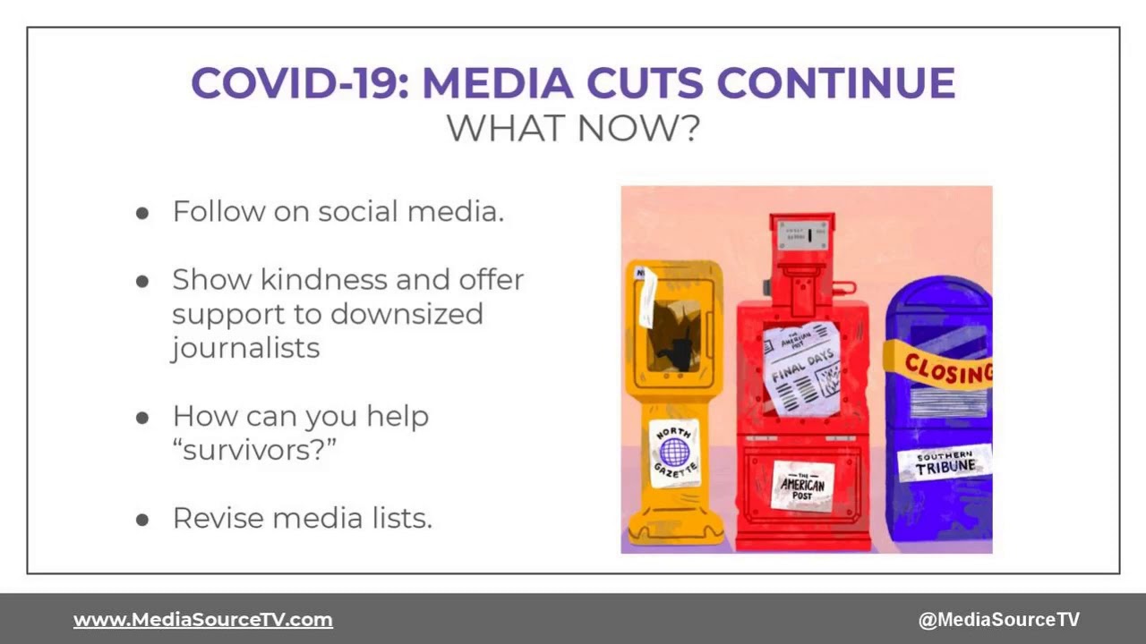 NAVIGATING THE MEDIA LANDSCAPE DURING COVID-19 - April 10, 2020