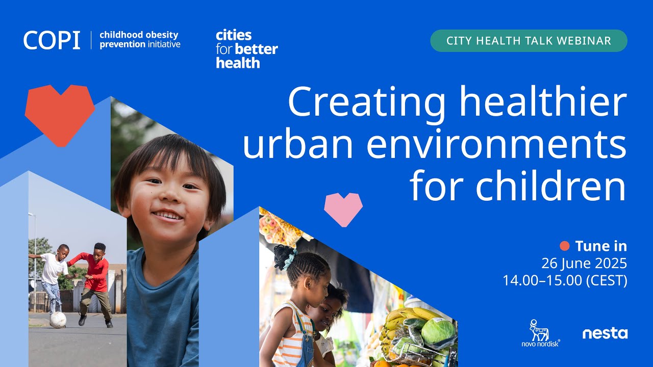 City Health Talk: Creating healthier urban environments for children