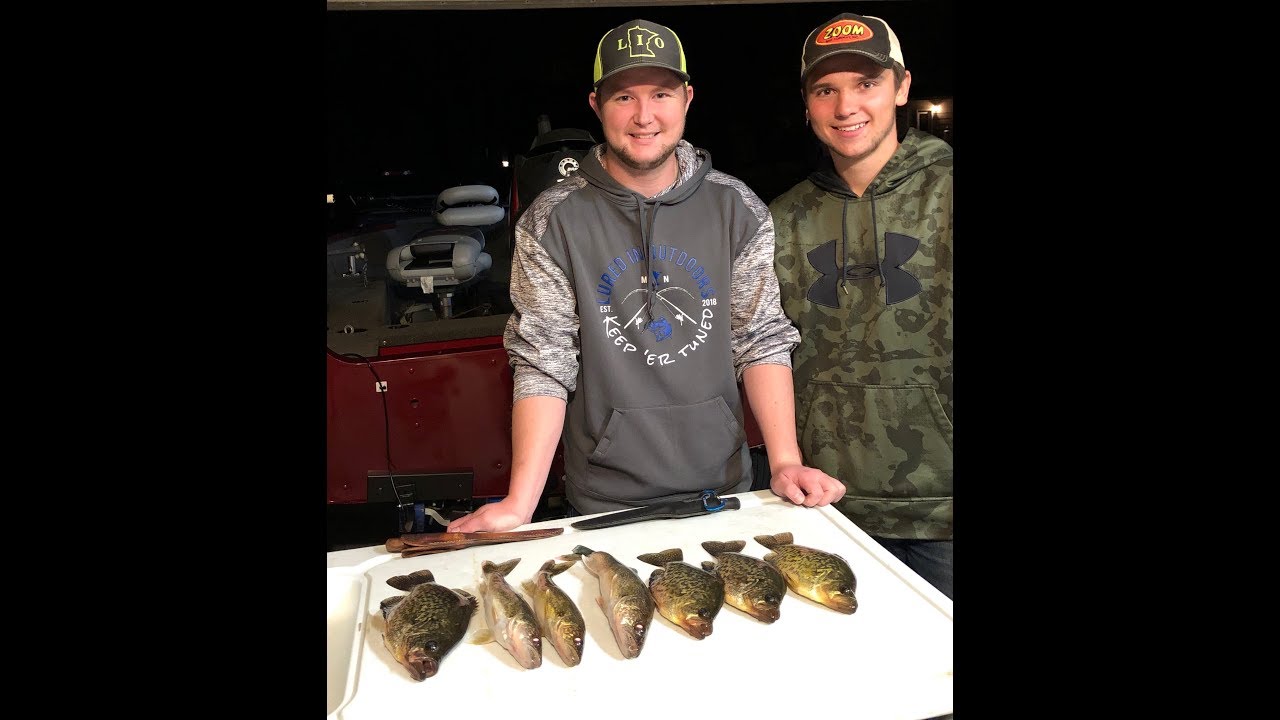 Fall Fishing for Walleye and Crappie