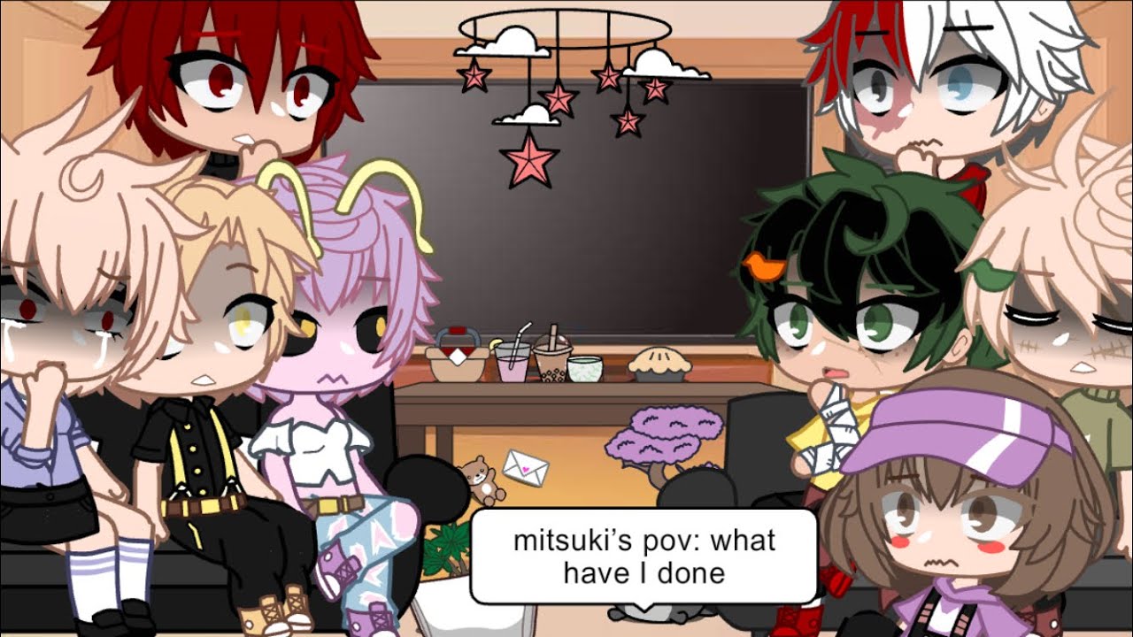 Mha react to sad Bakugo part 2 (including mitsuki)