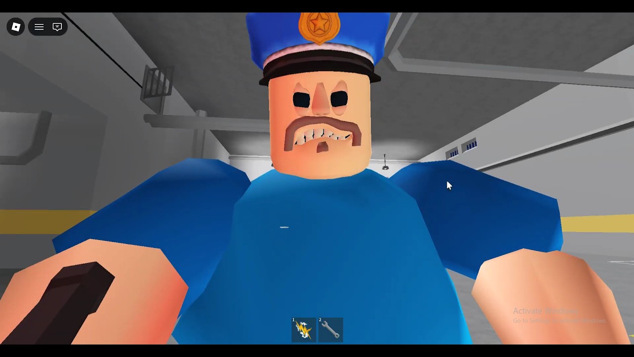 Playing 🚨BARRY'S PRISON RUN! (OBBY) with my friend (gameplay)