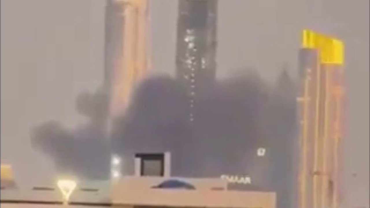 Ракеты беспилотники в районе Бурдж Халифа в Дубае невиданный ответ Ирана