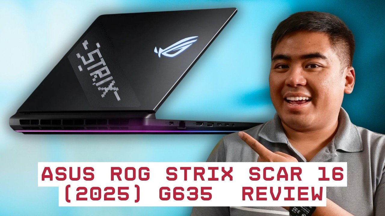 Обзор ASUS ROG Strix Scar 16 (2025) G635: Игровая мощь уровня десктопа