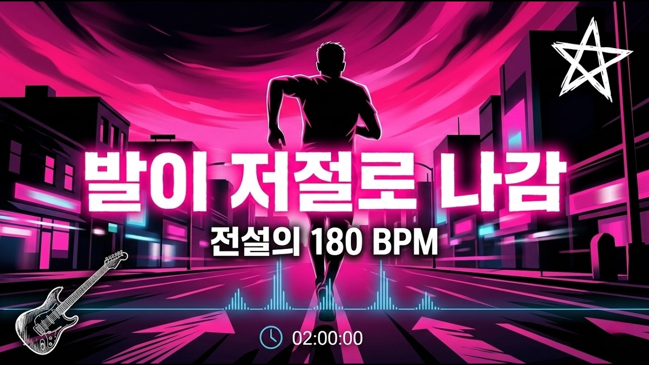 [180 BPM] 질주 본능 폭발! 🔥 에이브릴 라빈 감성 락펑크 러닝 플레이리스트