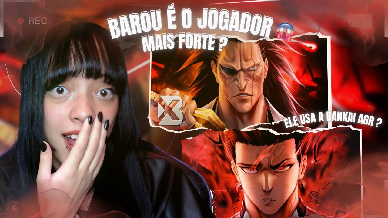 REACT 2 EM 1 Blxck - Pressão (Zaraki Kenpachi)|Blxck - Vilão (Barou Shoei)