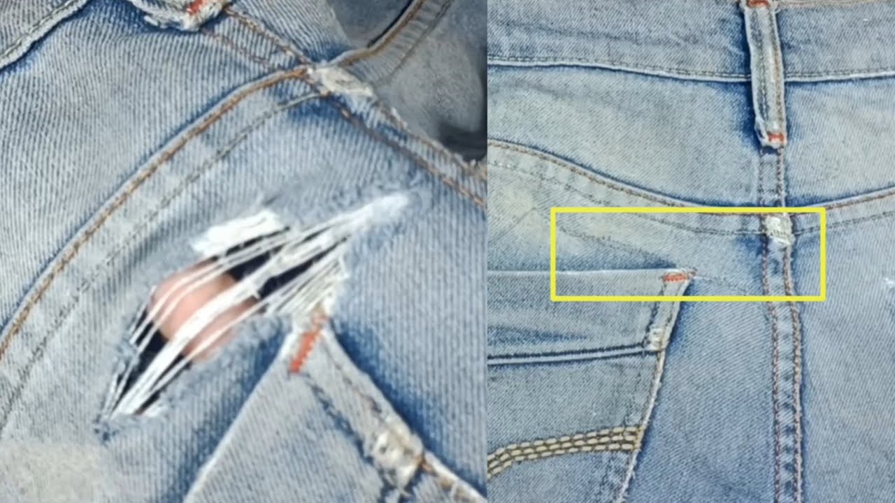 This Amazing Jeans Repair Trick Actually Works! 😱