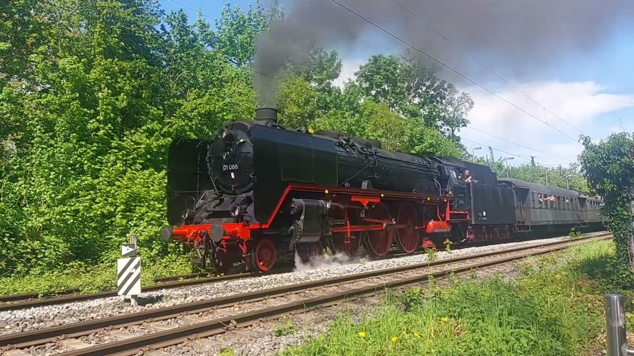 38 2267  und  01 066 aus Nördlingen Museumstage Bochum Dahlhausen 2025  Teil 2