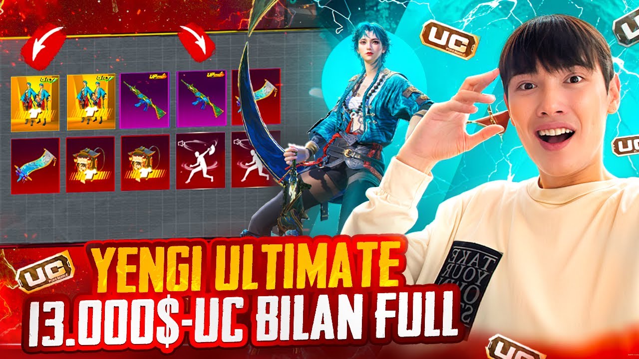 😳 AAA 1-tada YENGI ULTIMATE FULL BO’LDI 🔥!!!! 13.000$-UC PUBG MOBILE