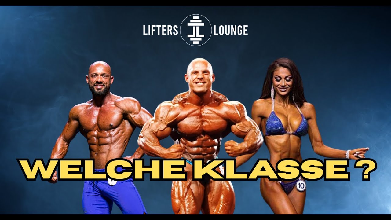 Bikini oder Badehose?! Bodybuilding-Klassen in der Übersicht