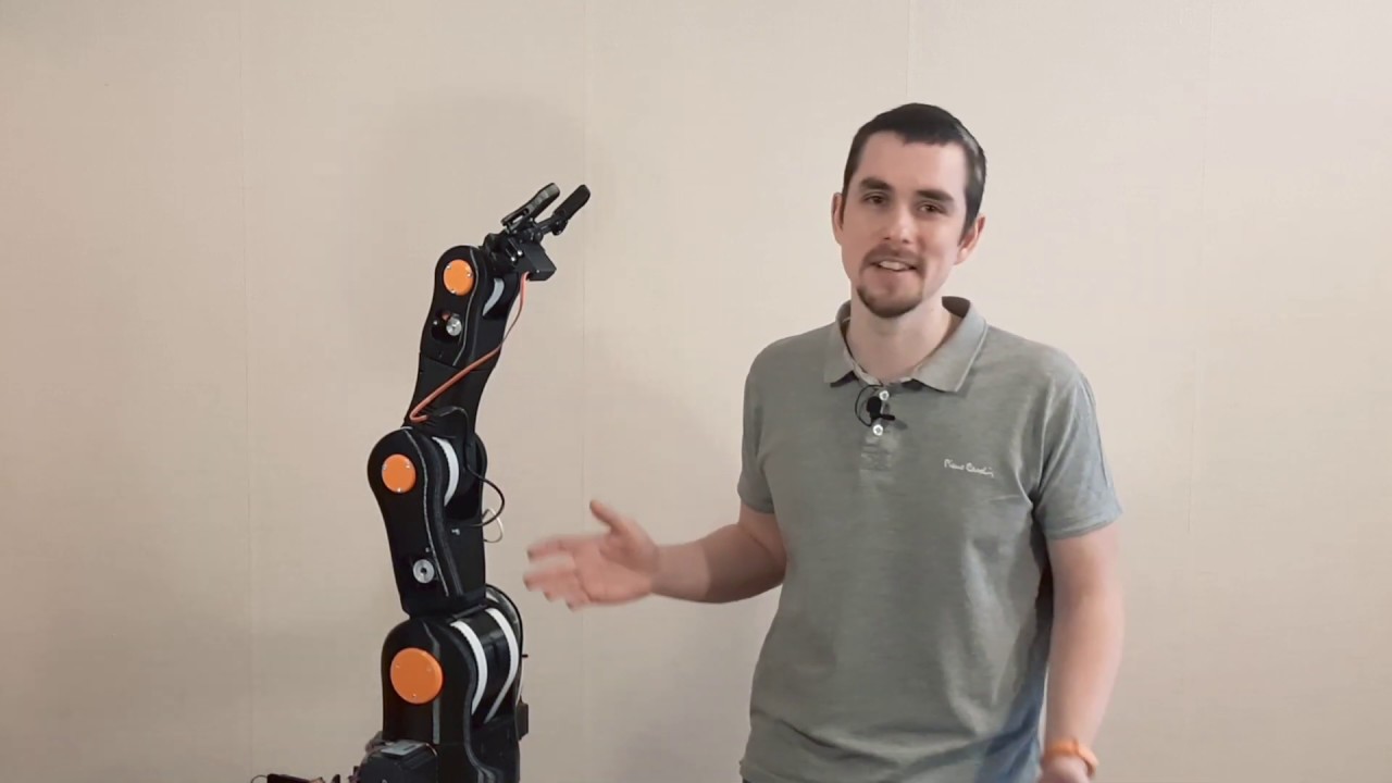 Манипулятор Moveo - первый запуск | Robotic arm Moveo - first test