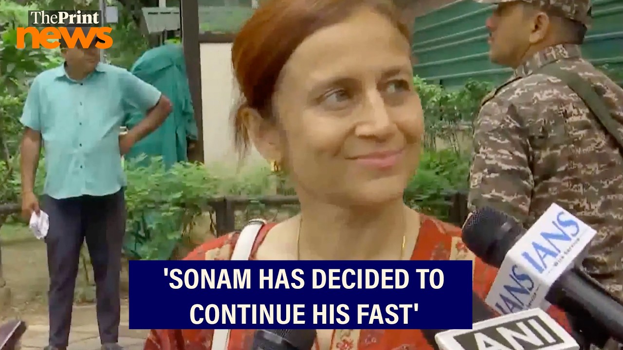 'Sonam has decided to continue his fast,' says Activist Sonam Wangchuk&rsquo;s wife Gitanjali Angmo