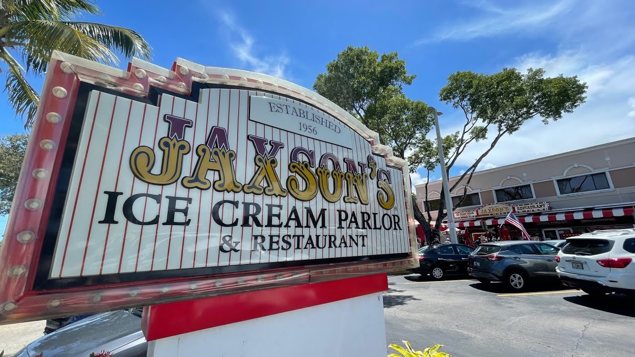 Celebrating National Ice Cream Day At Jaxson's Ice Cream Parlor | Dania Beach, FL