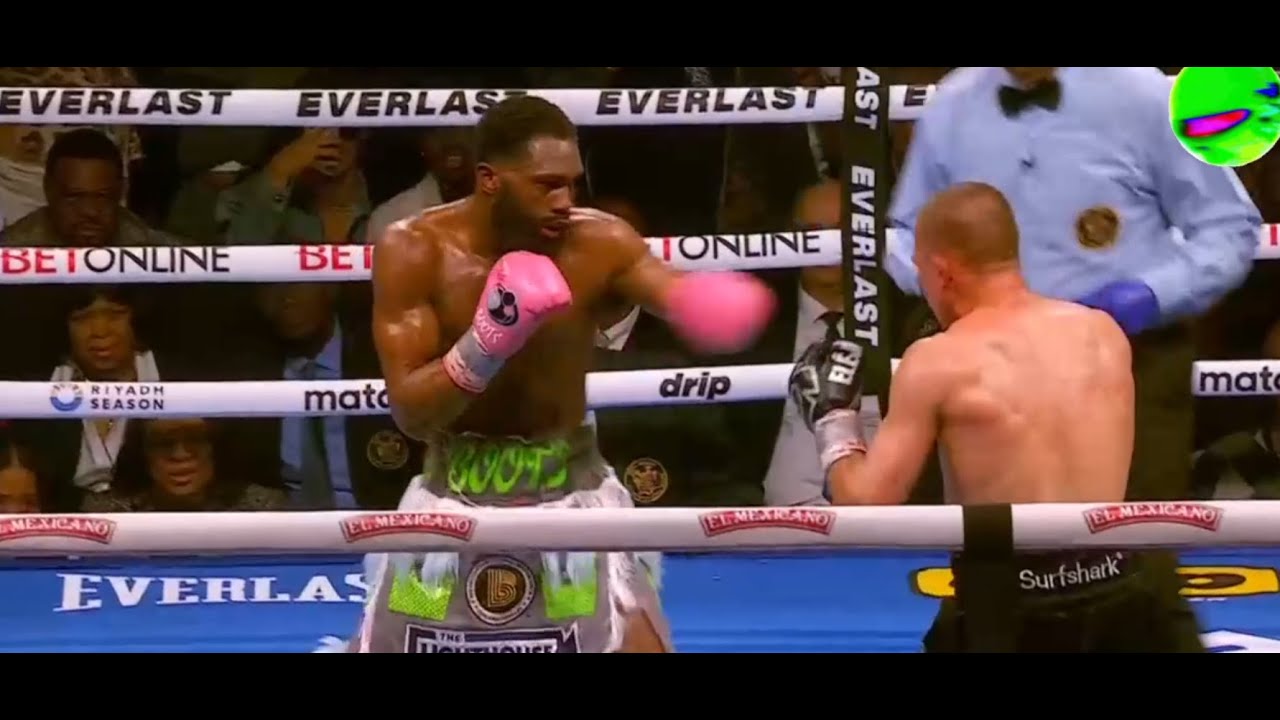 Jaron boots Ennis vs. Eimantas Stanionis 6th Round Knockout Full Fight         ( 4K )