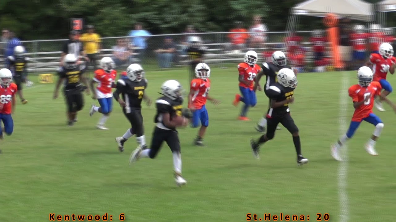 Kentwood Football League: Kentwood VS St.Helena 9-10 Age Group