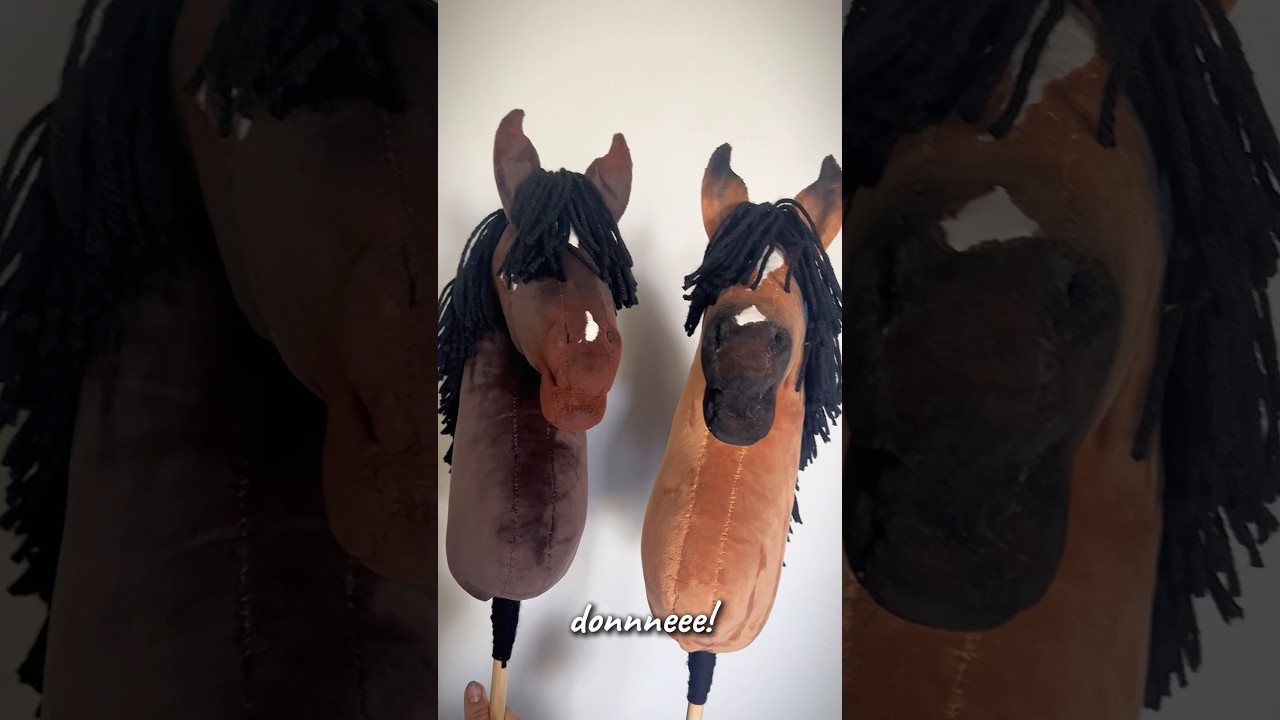 make hobby horses w me!! #horse #hobbyhorse #roadto1k #fyp #dontflop