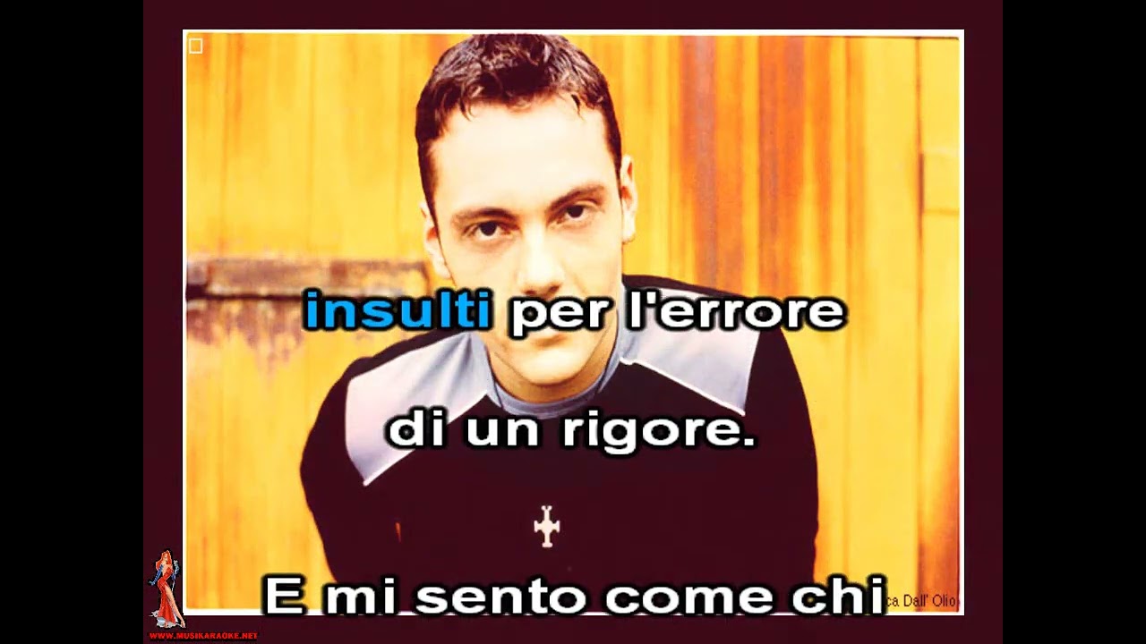Tiziano Ferro - Alla mia età (karaoke - fair use)