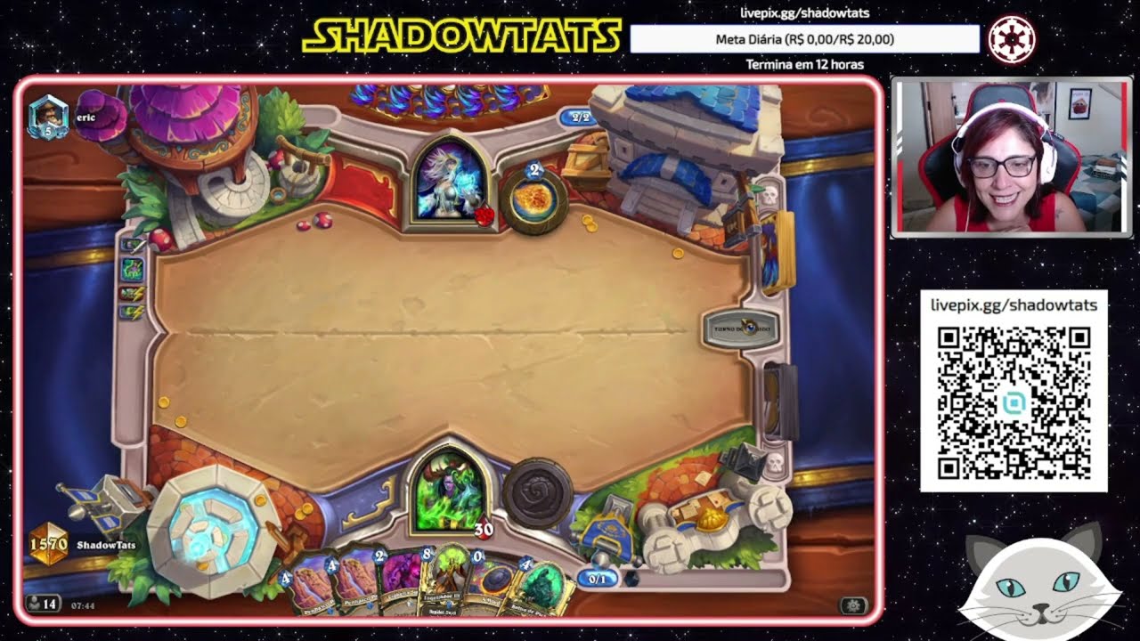 Corte da Live 08/12/25 - Hearthstone - Ravenous Cliff DH: O deck que peguei lenda!