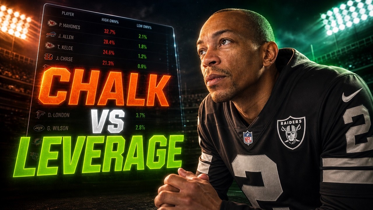 Week 3 Projected Ownership; Find the LEVERAGE Before You Build!