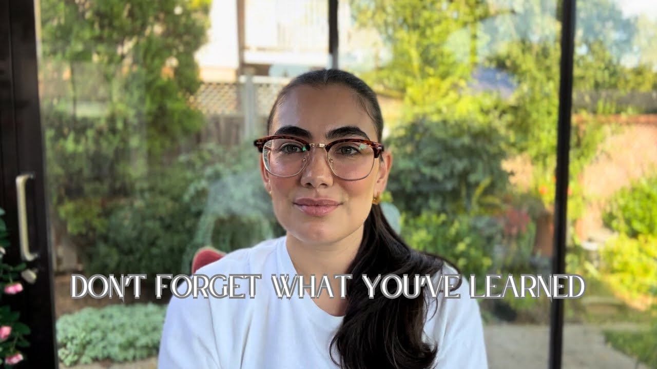 Бог говорит: не забывай то, чему ты научился.