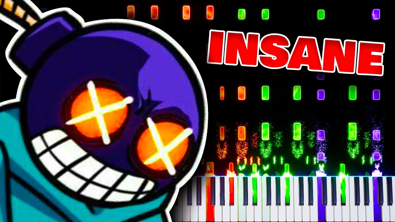 Ballistic (from Friday Night Funkin' Vs. Whitty) - Impossible Piano Remix