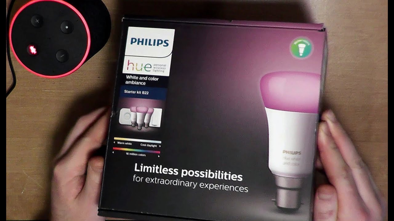 philips hue starter kit unboxing