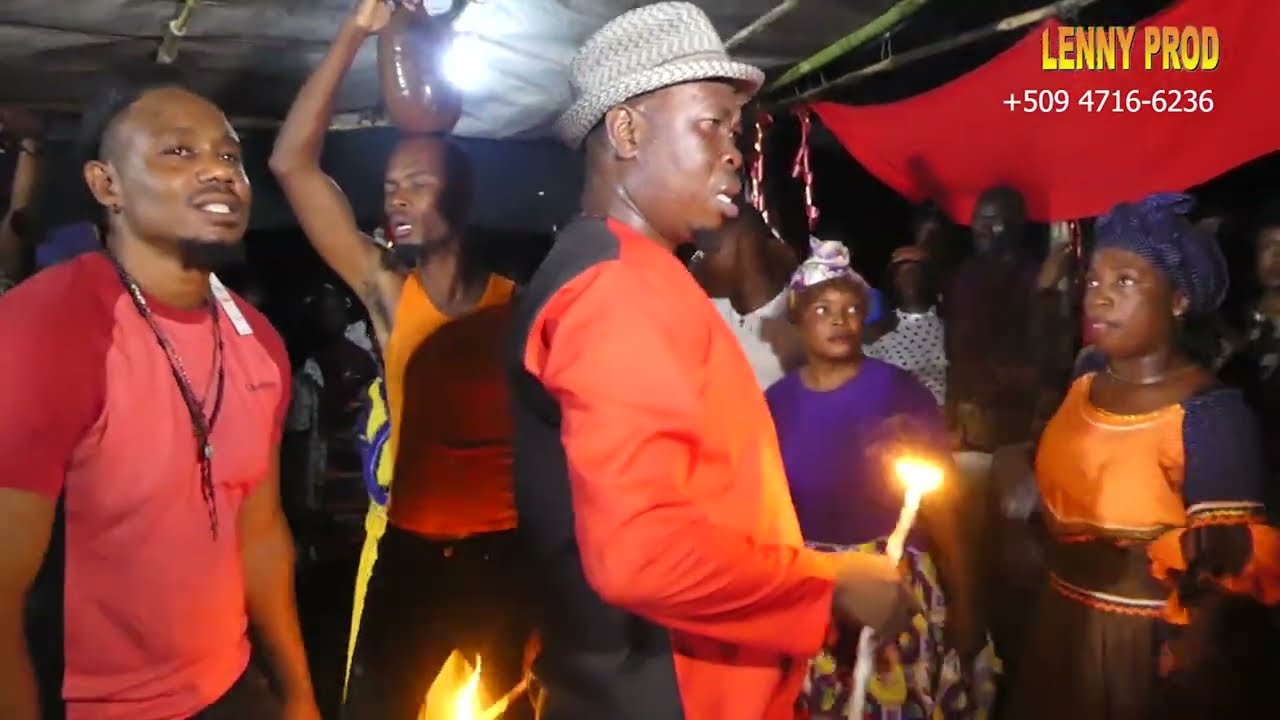 Vin we kote dyab agawou manje dife nan vodou kay ongan Dieudonné nan Limonade