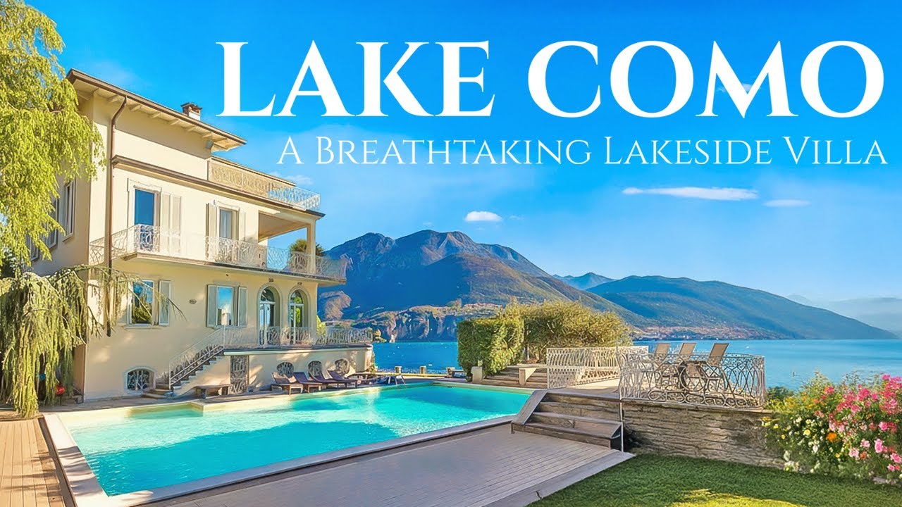 Lake Como Living: Step Inside This Breathtaking Lakeside Villa | Lionard