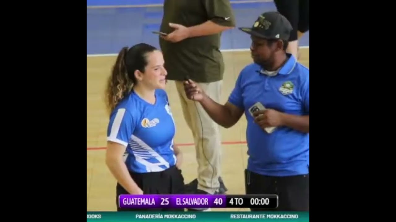 ARBITRA INTERNACIONAL FIBA, MAUREN GAROS BRINDA MENSAJE MOTIVACIONAL A NIÑEZ QUE JUEGA MINIBASKET