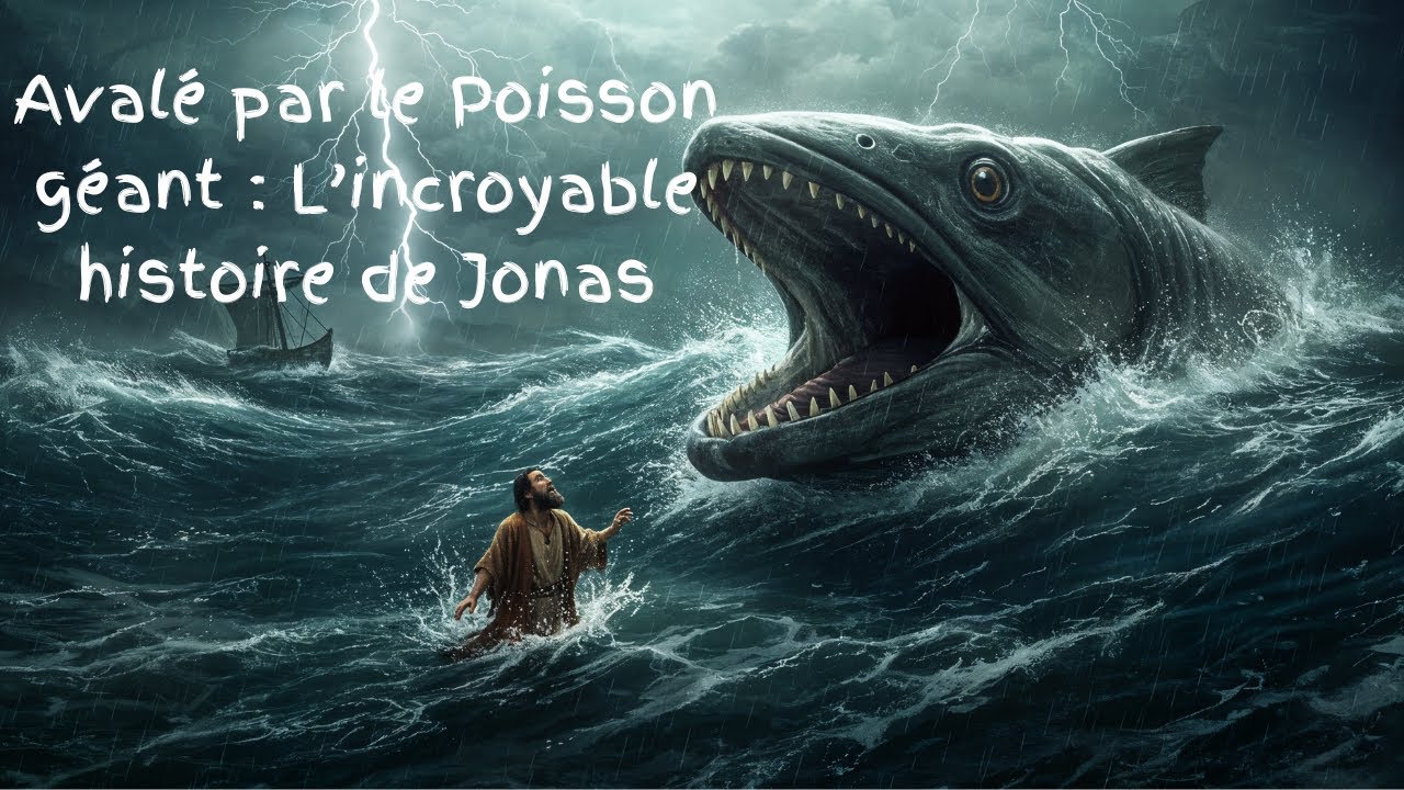 Avalé par le Poisson géant : L’incroyable histoire de Jonas!