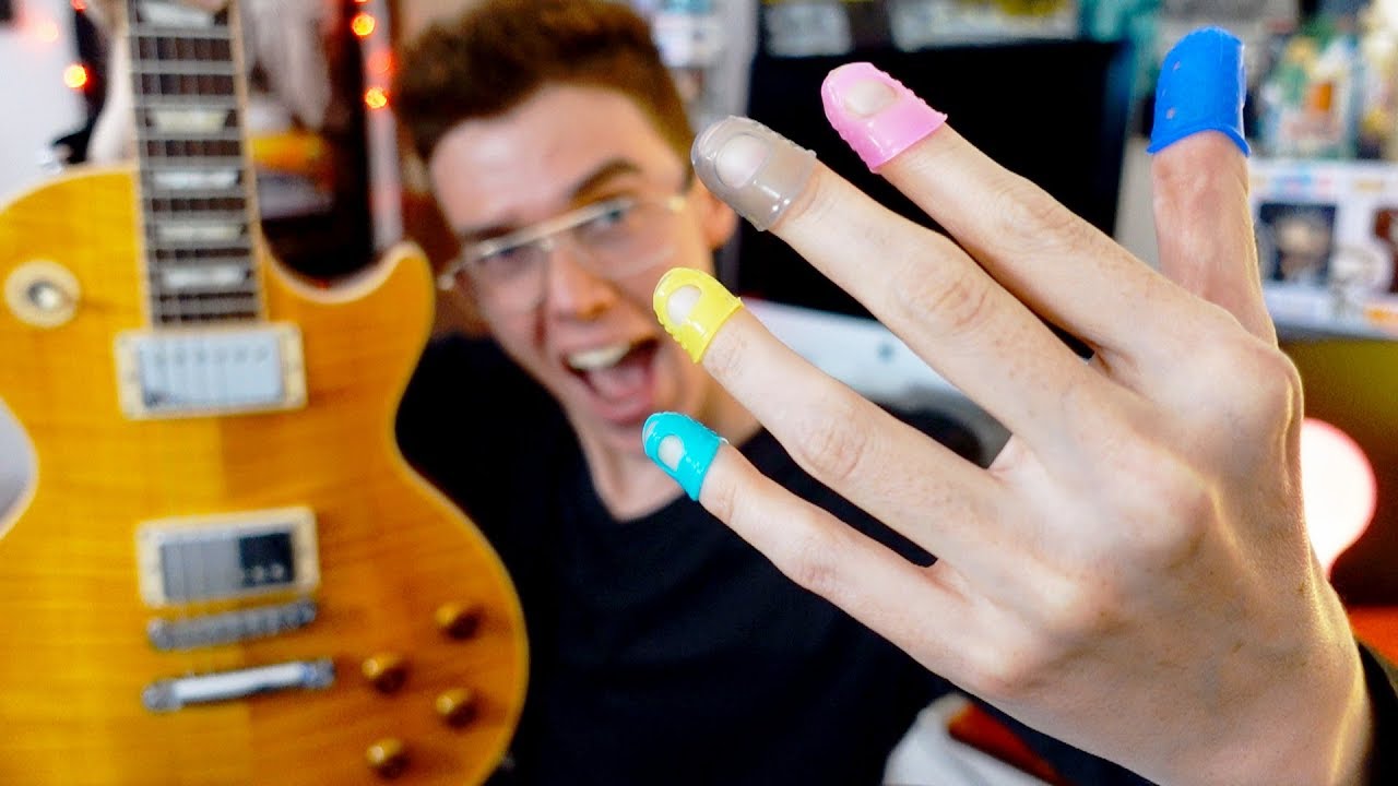 Tengo Los Protectores De Dedos Para Guitarra | SEÑORITA GUITARRISTA