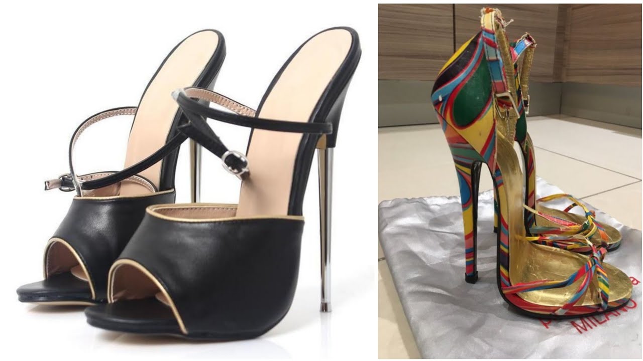 Top Strappy Heeled Sandals [2023]: Women's Strappy Chunky High Heel Ankle Strap Sandals Open Toe