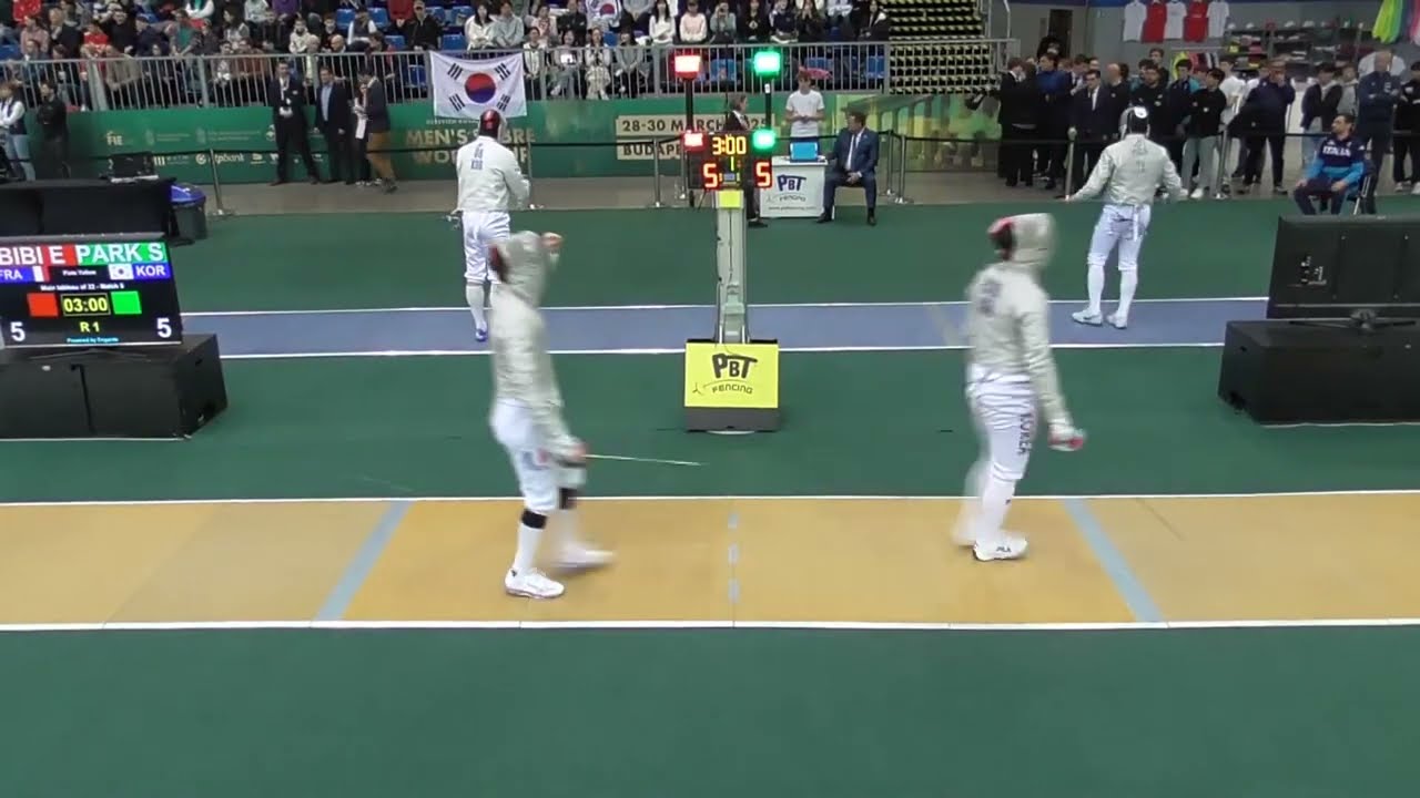 Budapest World Cup 2025 SMS - L32 - Elliott Bibi FRA v Park Sangwon KOR