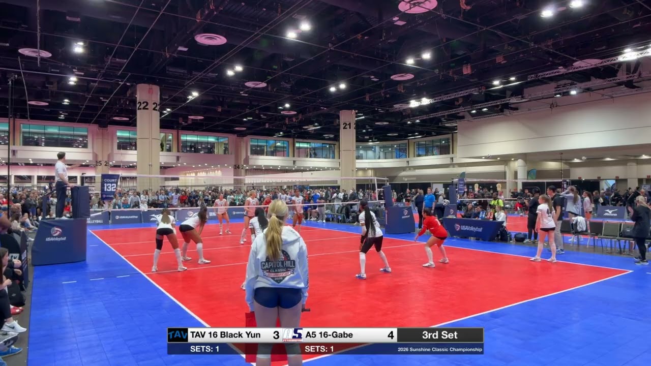 2026 Sunshine Classic Championship: TAV 16 Black Yun vs. A5 16 Gabe Set 3
