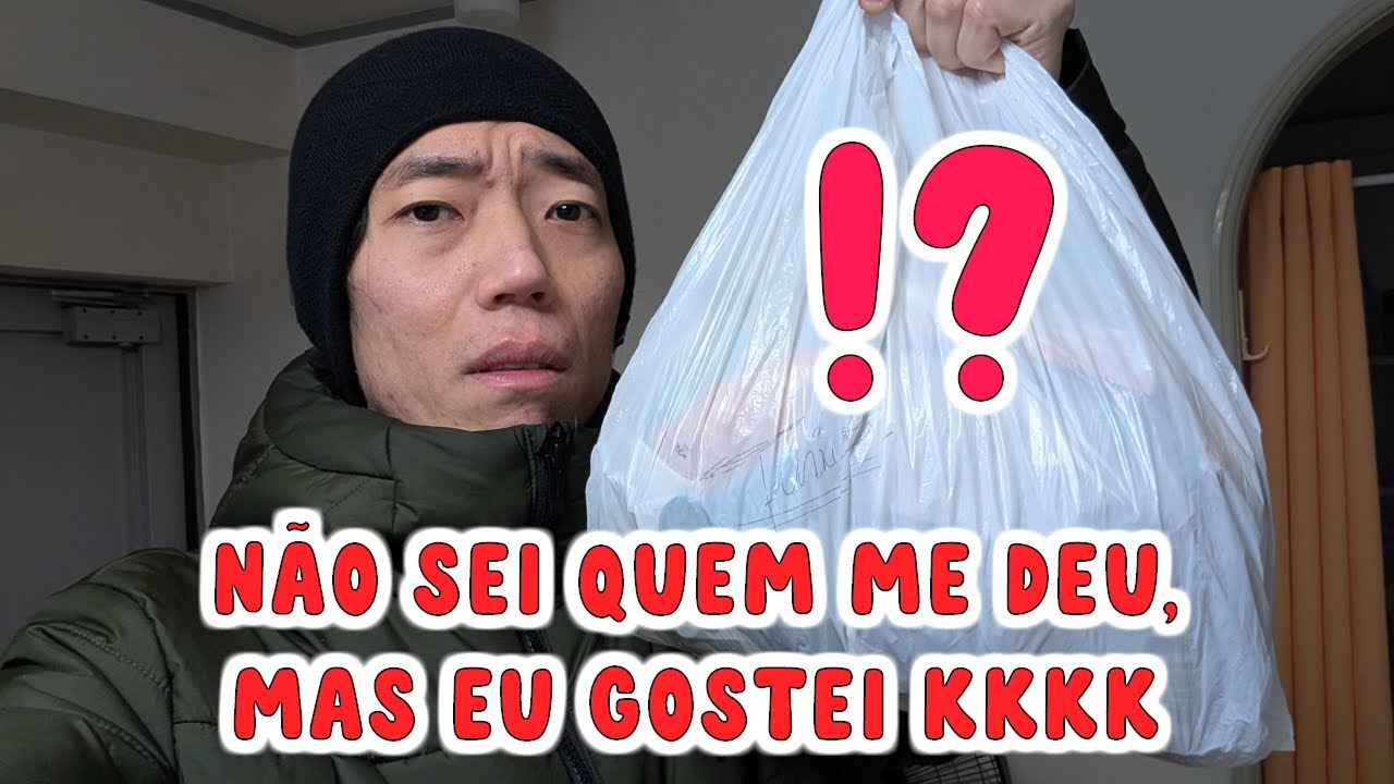 GANHEI UMA SACOLA CHEIO DE COISAS DE UMA PESSOA MISTERIOSA