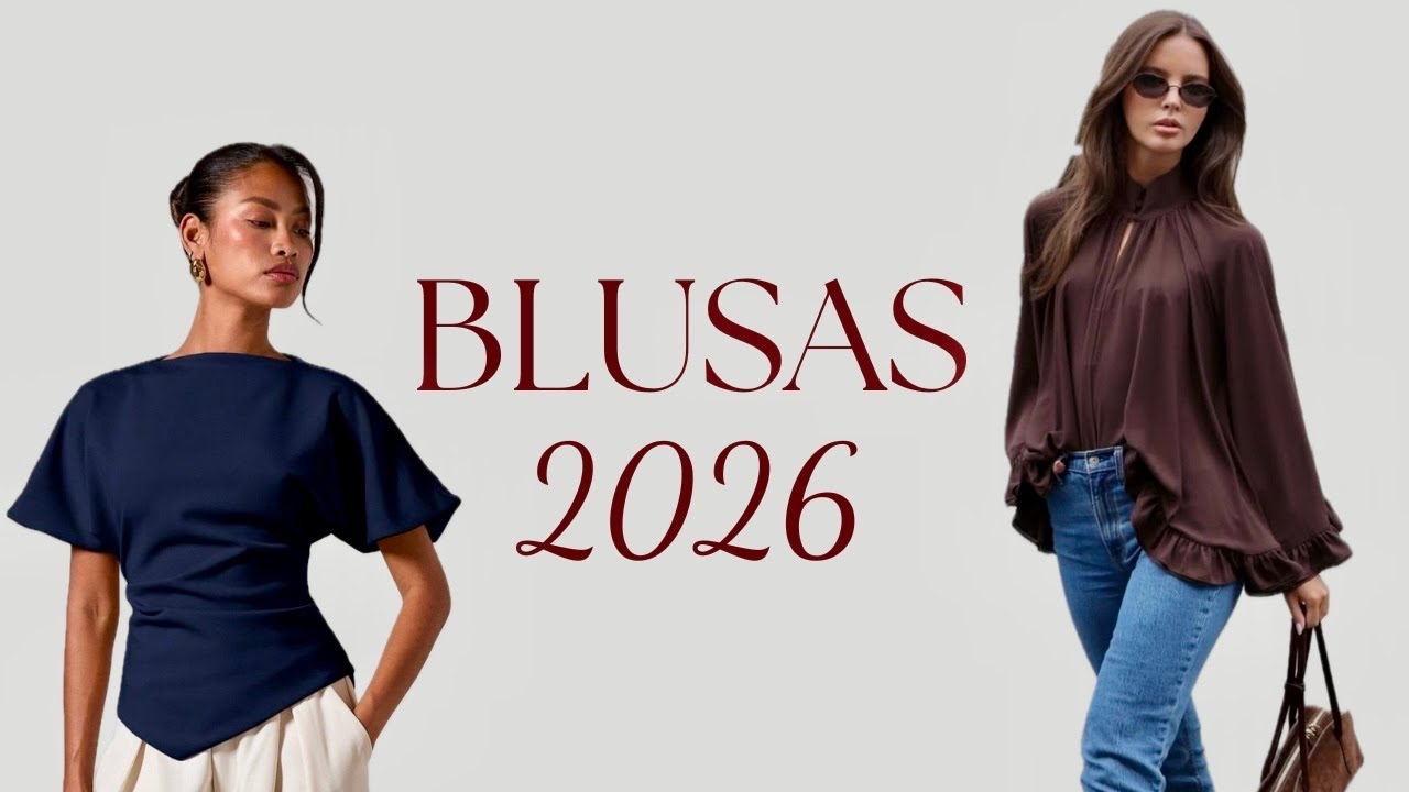 Qué blusas se llevan en 2026 (tendencias que no te puedes perder)