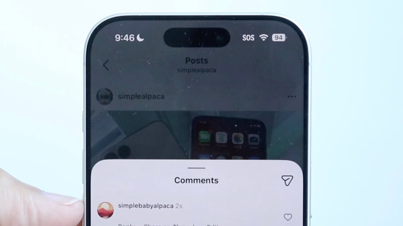 Как оставить пустой комментарий в Instagram!