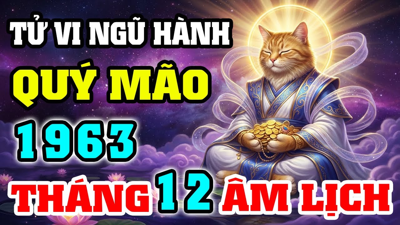 Tử Vi Tuổi Quý Mão 1963 Tháng 12/2025: Bí Mật Tỉnh Thức & Hóa Giải Vận Hạn