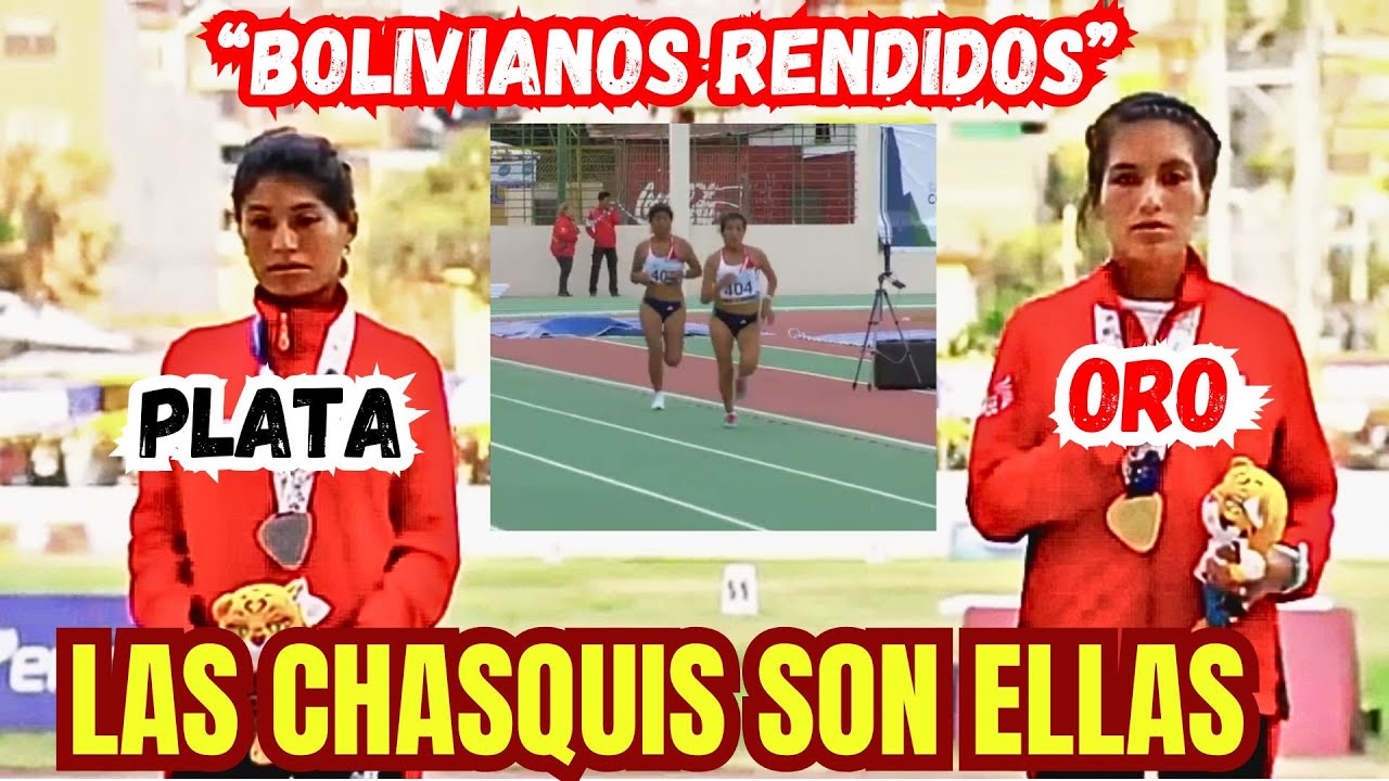 Saida Irma Meneses & Luz Mery Rojas 🇵🇪 Oro y Plata en 5000m | Cochabamba. Hicieron historia.