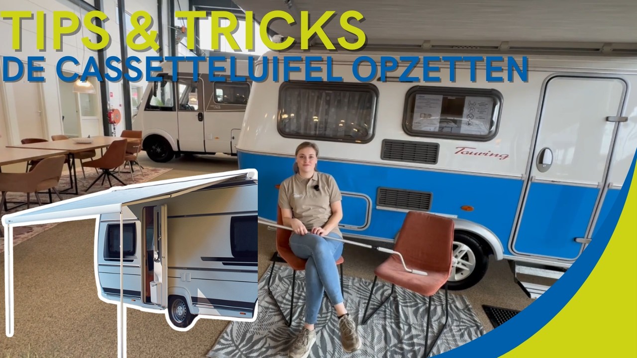 Hoe zet ik de cassetteluifel (alleen) op? | Instructievideo cassetteluifel | Caravan 2.1