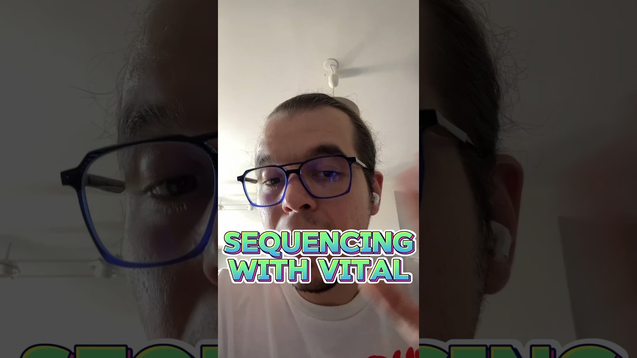 Psytrance sequences with Vital