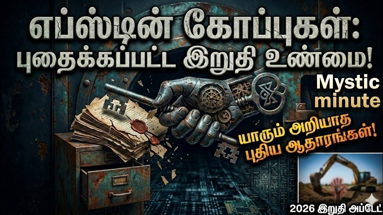 எப்ஸ்டீன் தீவின் திடுக்கிடும் மர்மங்கள்!🏝️ | The Dark Secrets of Epstein Files | Mystic Minute Tamil