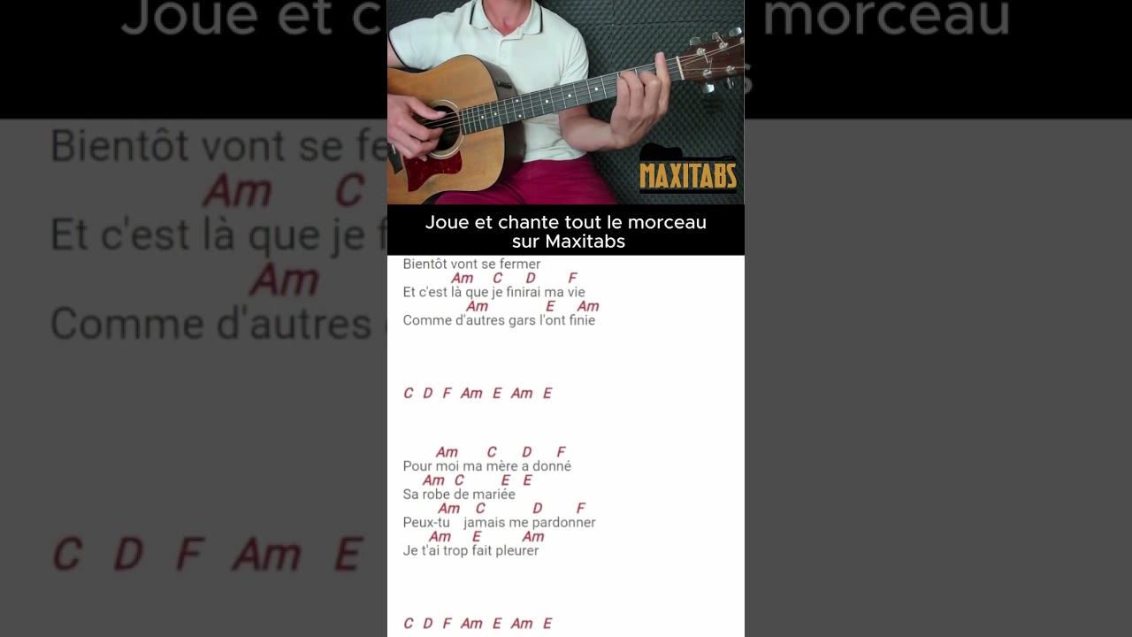 Tuto Guitare FACILE - Le p&eacute;nitencier
