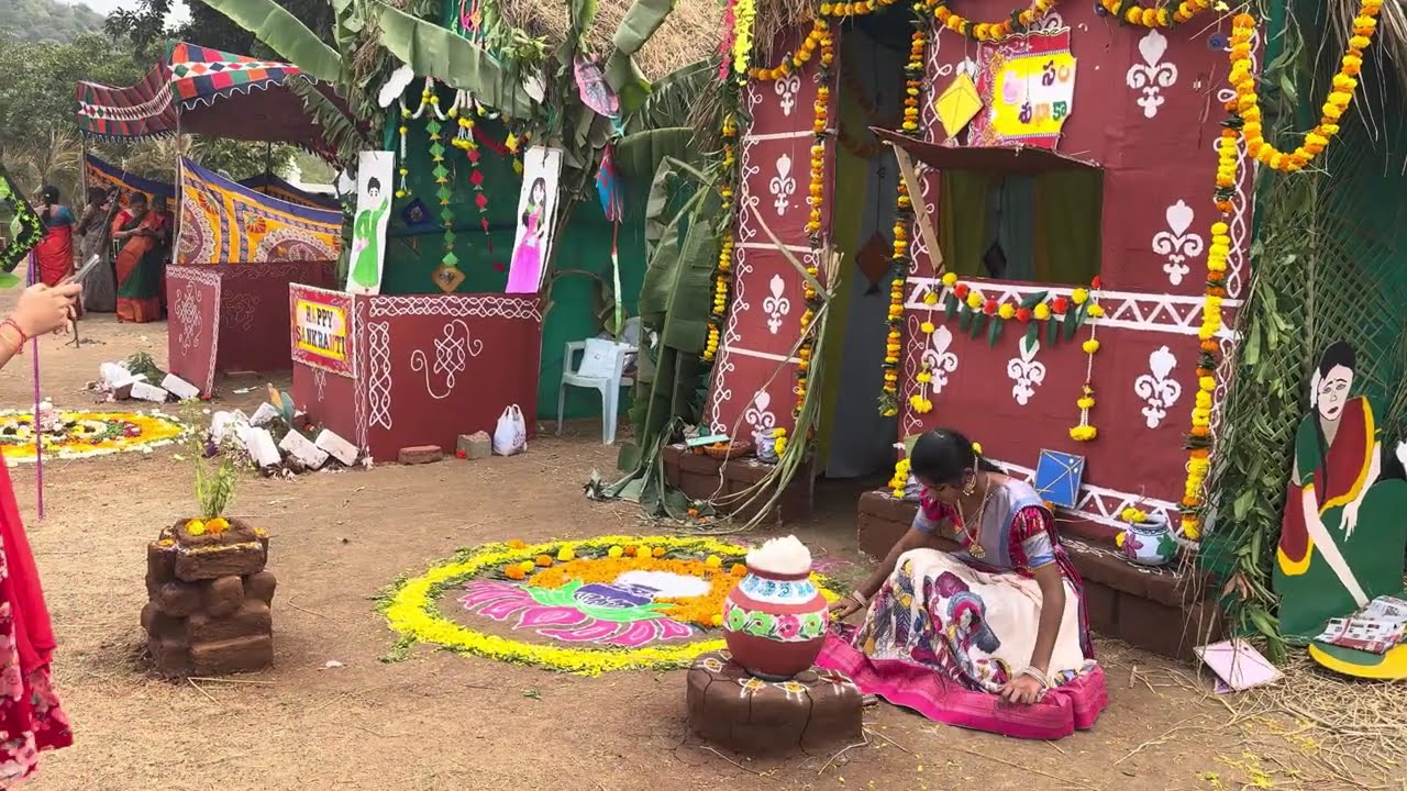 Chalapathi Mothadaka Sankranti Sambaralu -Preserving the Pride of Our Traditions by Diploma Students