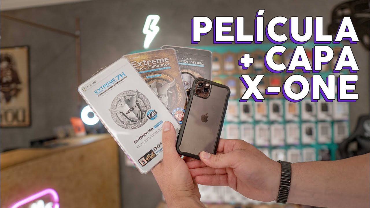Como aplicar Película X-One + Capa Dropguard Impact Protection 2.0