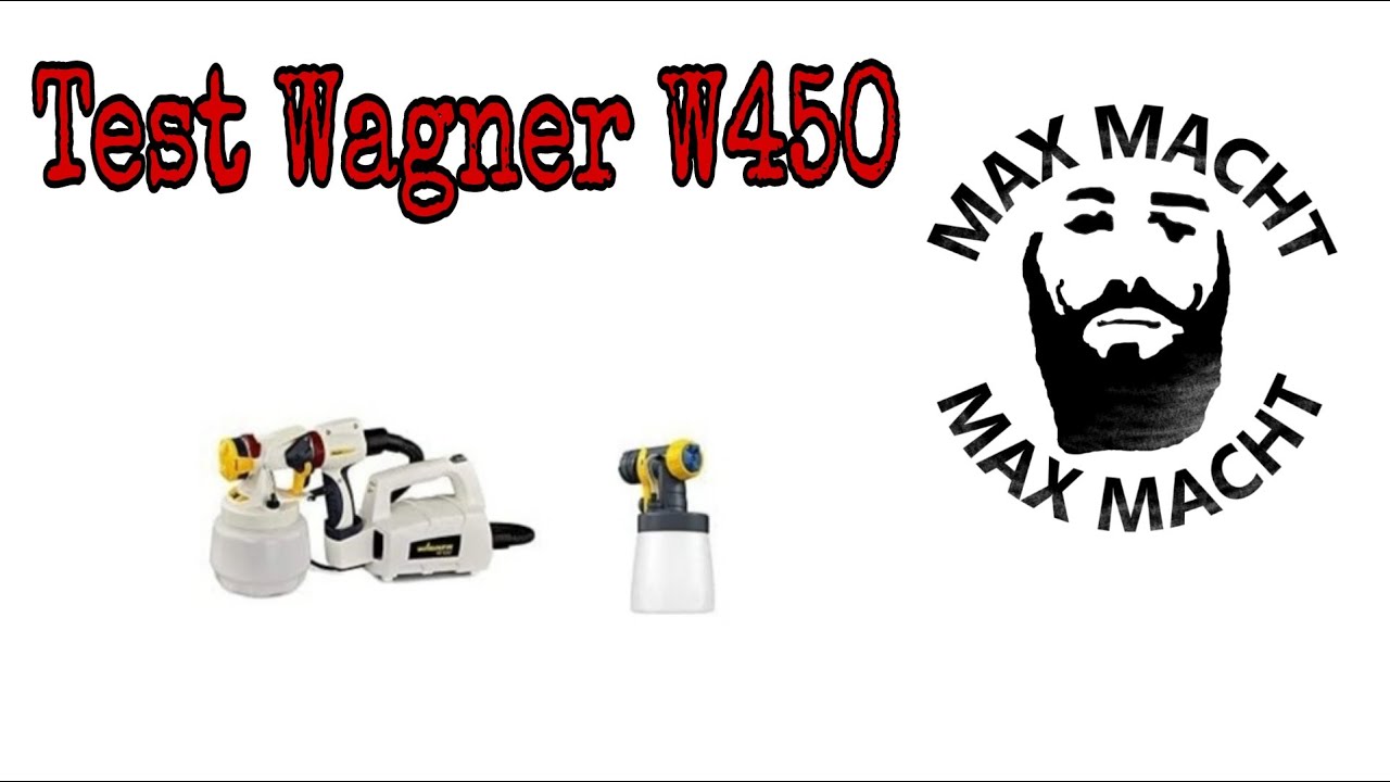 Test Farbsprühsystem Wagner W450 Wall Sprayer