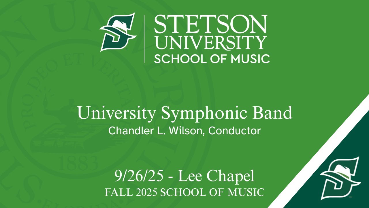 University Symphonic Band- Lee Chapel - 9/26/25